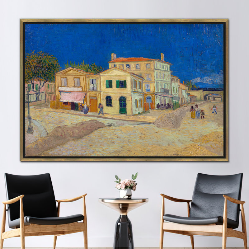 Print on Canvas, Gold Floater Framed, 20 cm H x 30 cm W