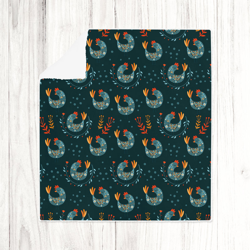 Throw Blanket, 51" W x 60" L