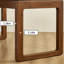 Bureau simple en bois de noyer à 3 tiroirs 62,99 po