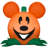 Disney Cutie Mickey Mouse Inflatable