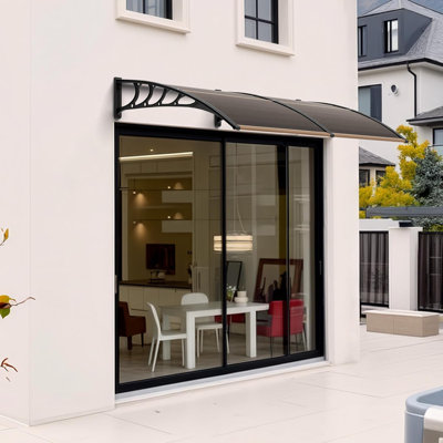 Auvent de porte de patio 40 po x 80 po