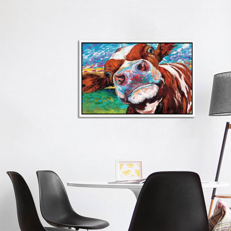 Carolee Vitaletti - Print on Canvas, 66.04 cm H x 45.72 cm W x 4.445 cm W, White Floater Framed