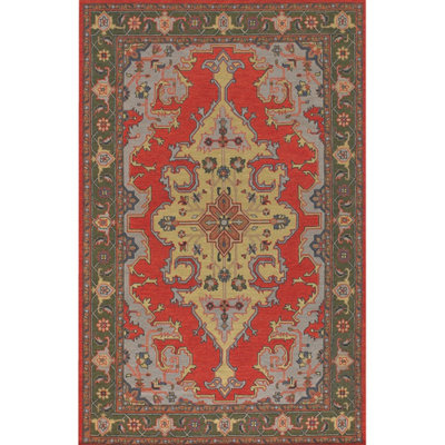 Pooja Wool Area Rug