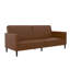 Upminster 3 Seater Faux Leather Sofa-61079834