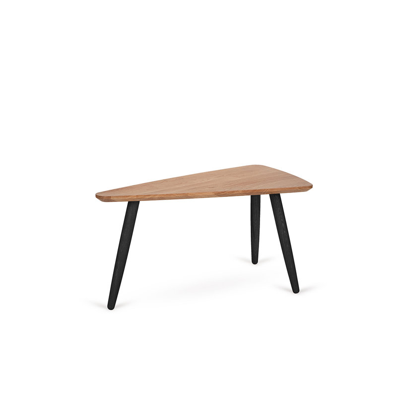 Belinda Solid Coffee Table, Beige, 38cm H x 92.5cm L