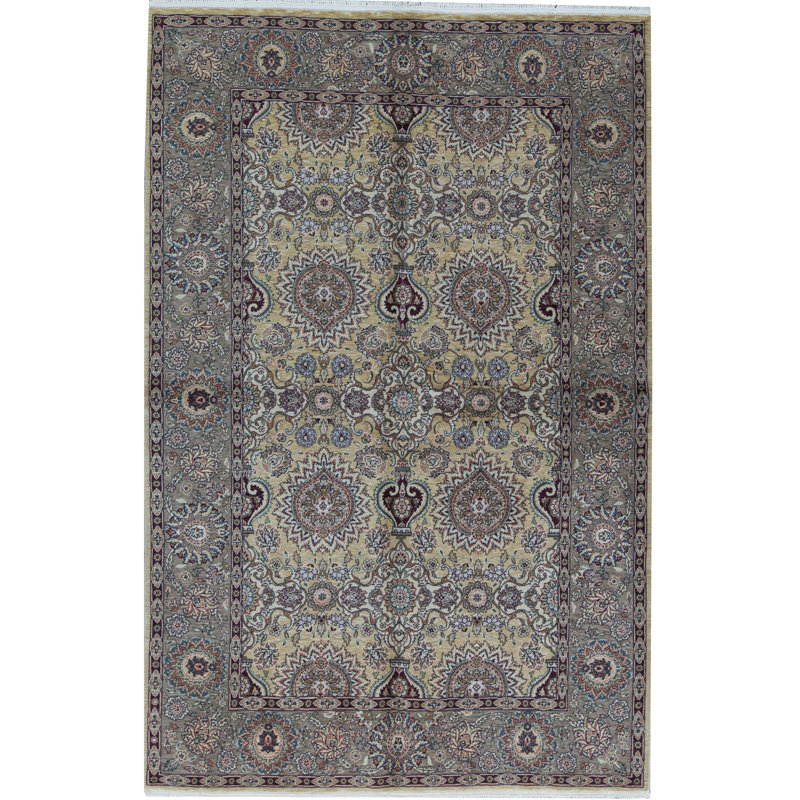 Tapis oriental en laine noué à la main Manchuria