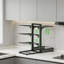 Iron Rectangle Countertop / Cabinet Pot Rack