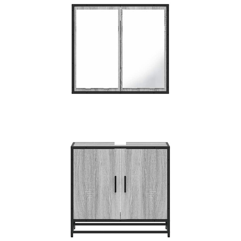 Bathroom Furniture Suite, Gray