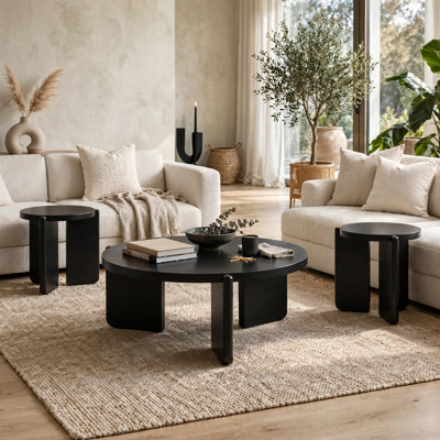 Kiya 3 - Piece Living Room Table Set