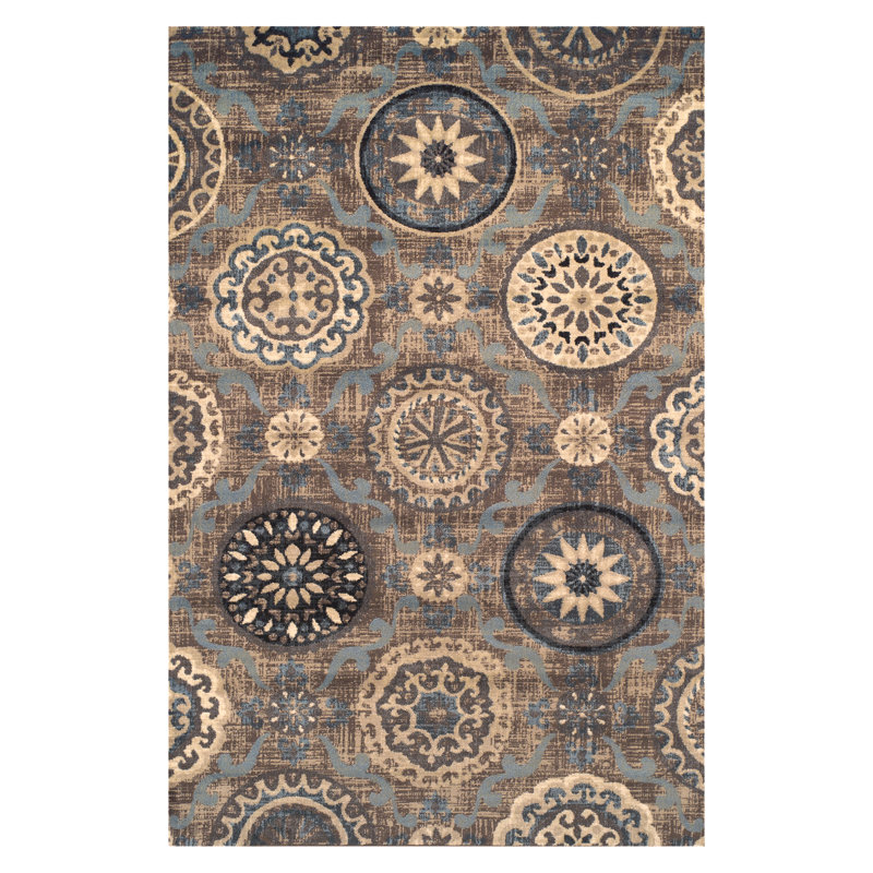 Jacqulina Geometric Indoor Rug, Rectangle 4' x 6'