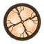 Rustic Lodge 4 - Light Semi Flush Mount