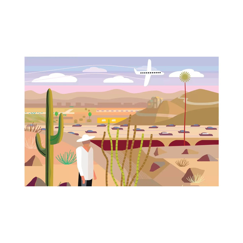 Scottsdale by Charles Harker - Wrapped Canvas Print, 152.5 cm H x 101.5 cm W