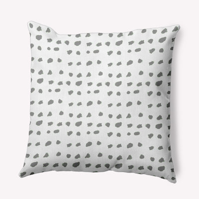 Abstract Outdoor Reversible Throw Pillow