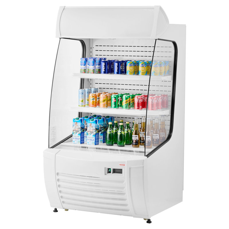 Glacière ouverte à 2 niveaux avec rideau d'air Merchandiser 12,7 pieds cubes