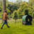 Nestera Chicken Wagon, Green and Black