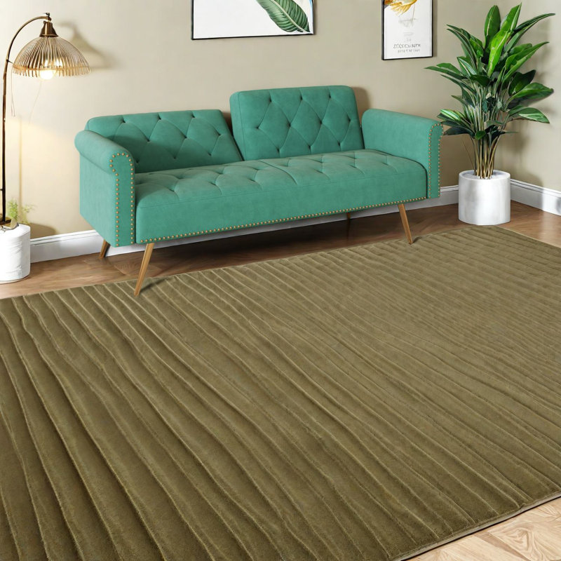 Space-saving Green Velvet Sofa Bed, Stylish & Functional For Small Spaces