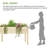 Suchi Wood Raised Garden Bed