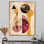Minimalisme rose Boho Glam Harmony - décoration murale géométrique