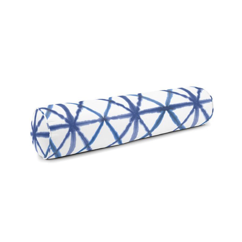 Linen Bolster Pillow Cover & Insert, 8" x 24"