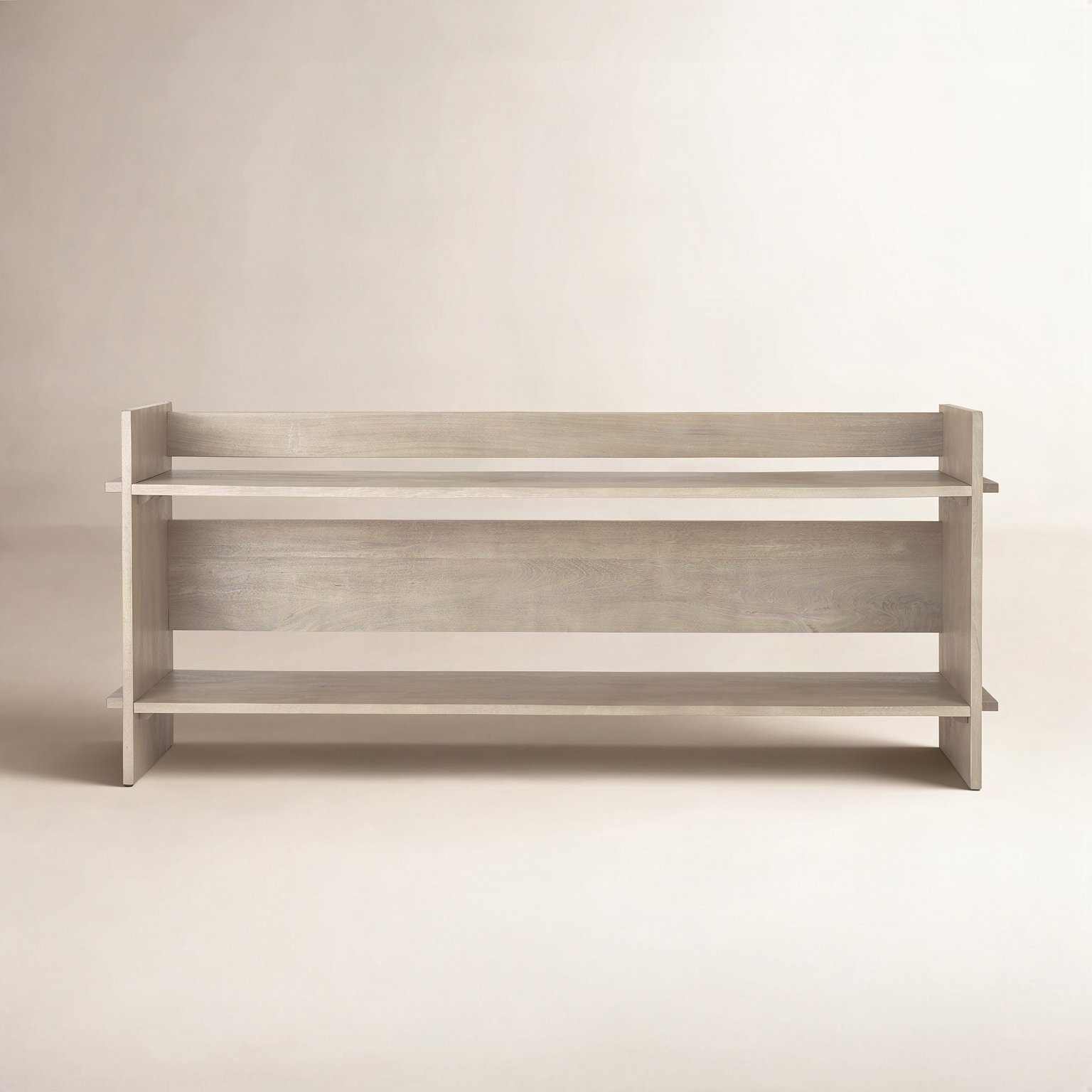 Dalina 76'' Solid Wood Console Table, Light Brown