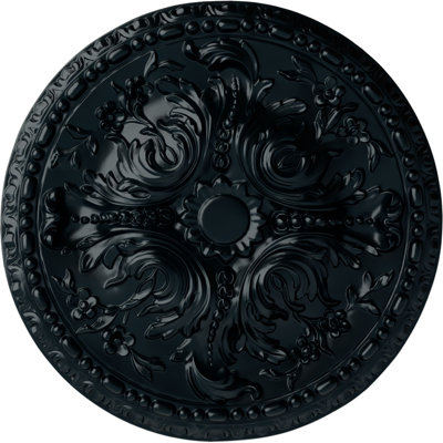 Médaillon de plafond 19 5/8 "x P 3/4" P Amelia (convient aux auvents jusqu'à 2 3/8 ")