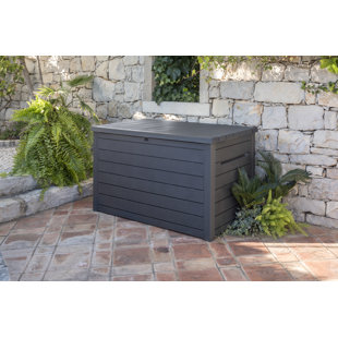 Outdoor Cushion Storage Box For L Shape Couch