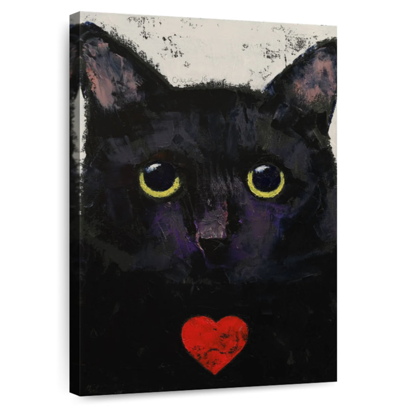 Brampt Love Cat, 12" H x 8" W