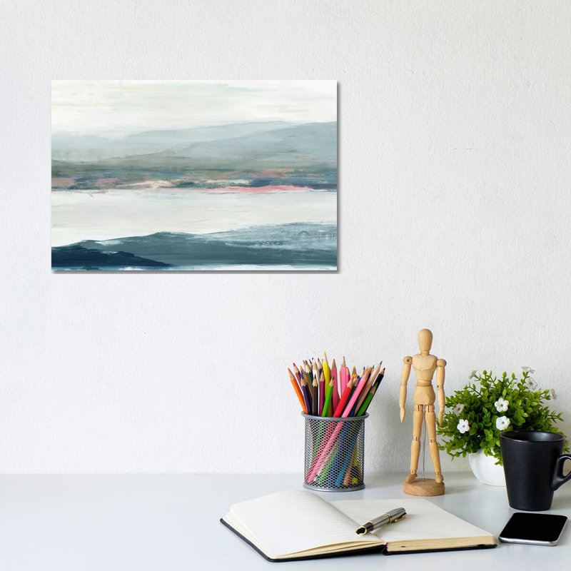Peaceful Mind II by Allison Pearce - Painting on Canvas, 20.32 cm H x 30.48 cm W, Wrapped Canvas