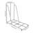 47.49X47.2X25.2” Steel Rolling Cart