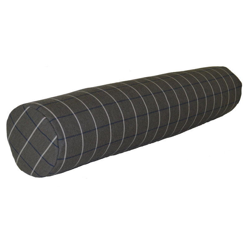 Housse et insert de traversin d'extérieur Sundown, H 7 po x l 36 po, Gris chalet