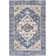 Lietz Machine Washable Persian Denim Area Rug in Blue/Gray/Beige