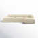 Chaise modulaire large de 116 po Winnie