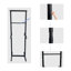 Ensemble de 4 plateaux-repas pliables pour petits espaces sans assemblage