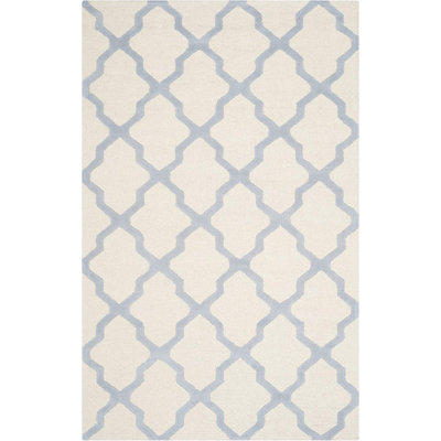 Cannen Hand Tufted Wool Geometric Rug