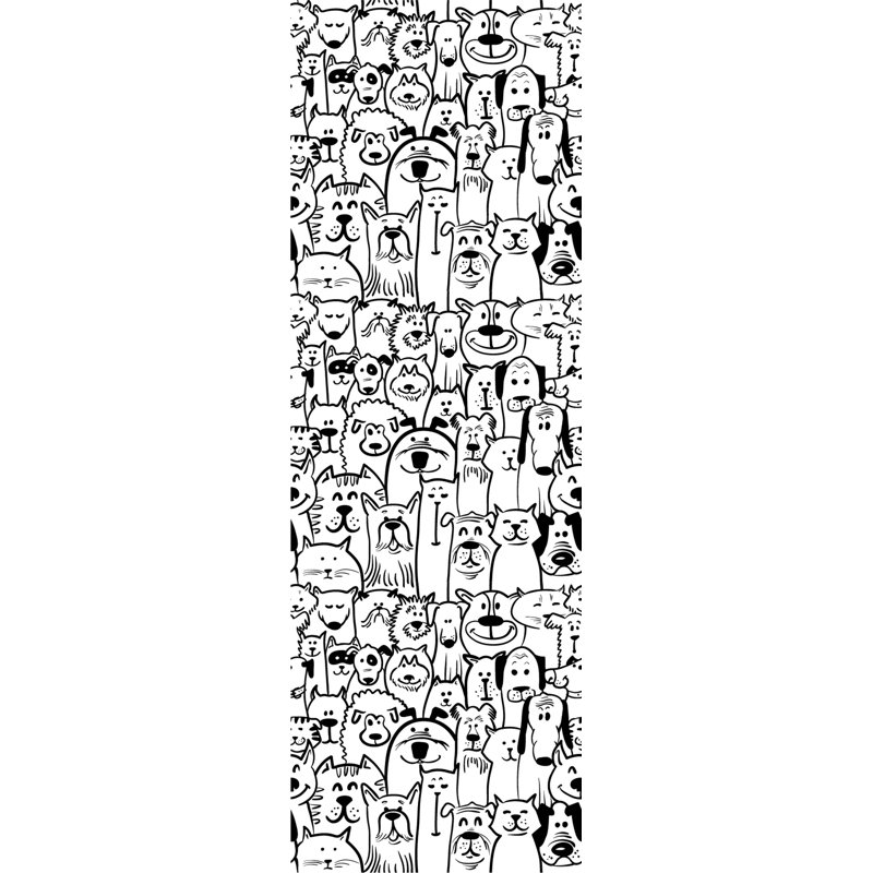 Rouleau de papier peint auto-adhésif Barger, L 75 po x l 25 po