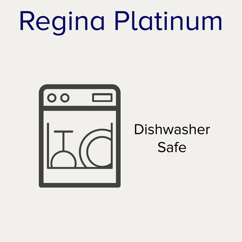 Saucière en platine Noritake Regina (2 pièces), 13 oz