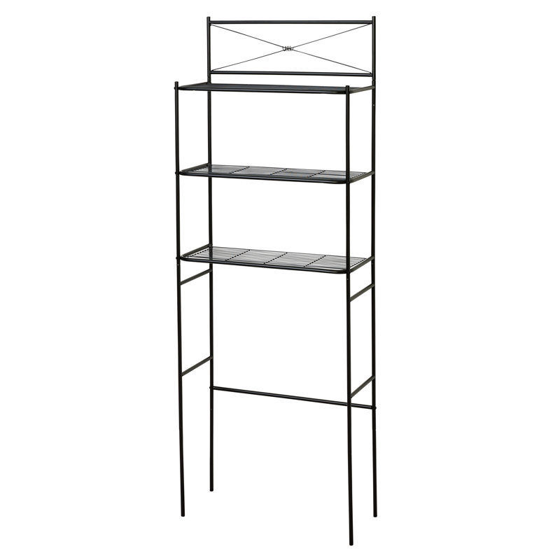 Osazee Metal Over The Toilet Storage, Black