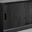 Meuble télé noir minimaliste et minimaliste