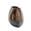 Parmele Handmade Black and Gold Ceramic Table Vase for Living Room Decoration, Modern Home Decor Vase