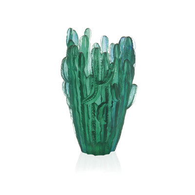 Emilio Robba Handmade Crystal Table Vase