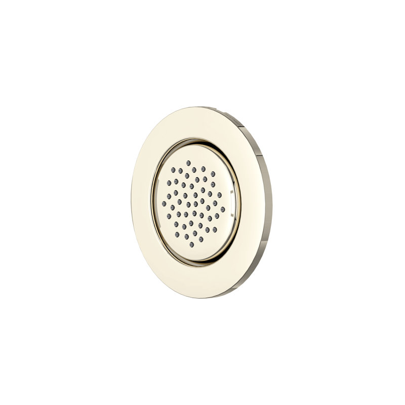 5.38" Single Function Body Spray, Polished Nickel