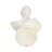 Sagebrook Home's Exquisite 20" Darcy Quartz Resin Statue, Elegant White Resin, Artistic Home Decor Sculptures For Connoisseurs