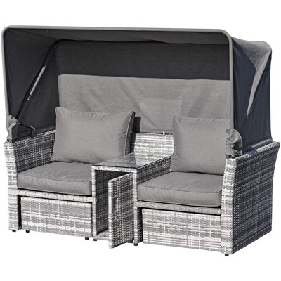 Hulme 2-Person Deep Seating with Cushions