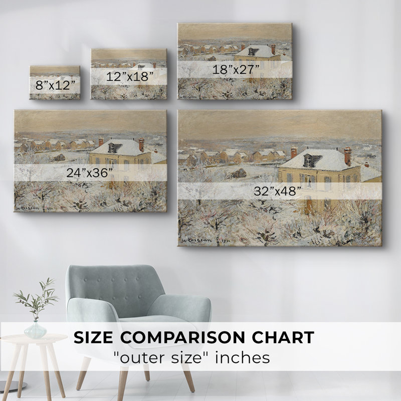 Paysages rétro-Dxxxv -Galerie enveloppée Cavas, 40 x 60