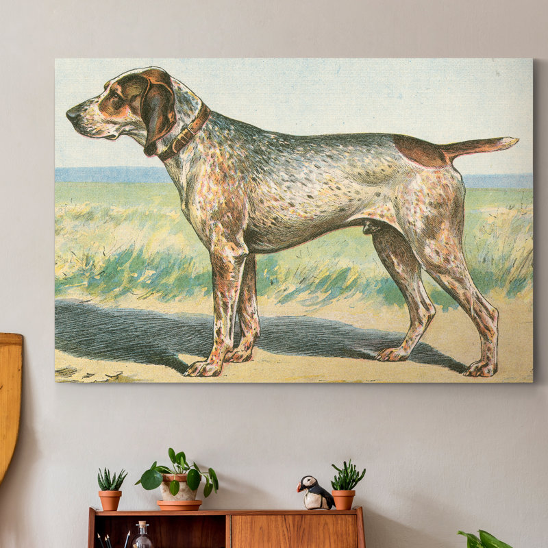 « Mans Best Friend III », reproduction d’art sur toile, H 48 po x l 32 po x P 1 po