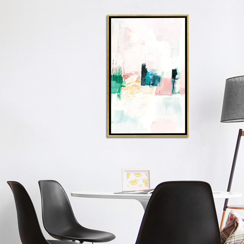 Reproduction d’art, "passing Rain I" par Ethan Harper, H 40 po x l 26 po x P 1,5 po, Toile tendue, Pas de tapis