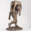 Figurine en bronze coulé à froid 9,45 pouces de hauteur