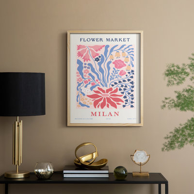 Matisse I, reproduction d'art encadrée - bois massif
