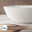 Baignoire profonde autoportante à surface solide de 65 po Fslefay-124822462