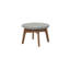 Peacock Outdoor Teak Ottoman-82815245